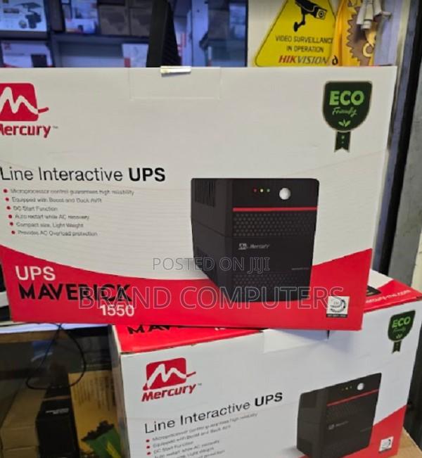 Mercury Maverick 1550 Ups Offline 1550va/930w 4x Uk Sockets