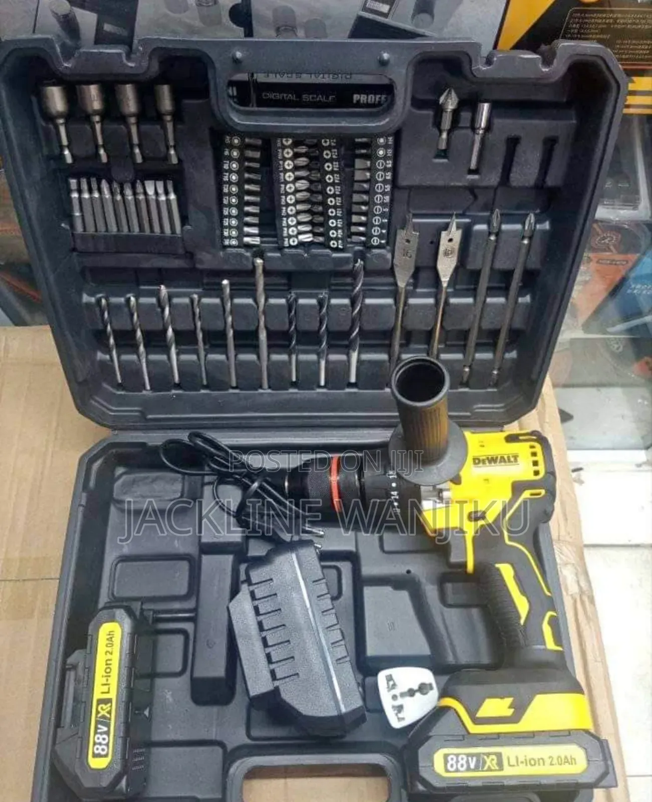 New Cordless Dewalt Drill 88v/Rechargeable 88v Drill Dewalt