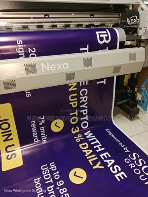 On Time Sticker Plus +Banner Plus Banner Sticker Printing