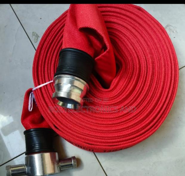 Heavy Duty Fire Fighter Horse Pipe 30m by 2.5 With Coupling - main view