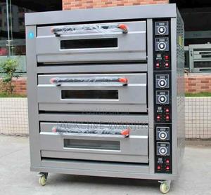 Electric Commercial Oven 3 Deck 9 Tray - thumbnail 2