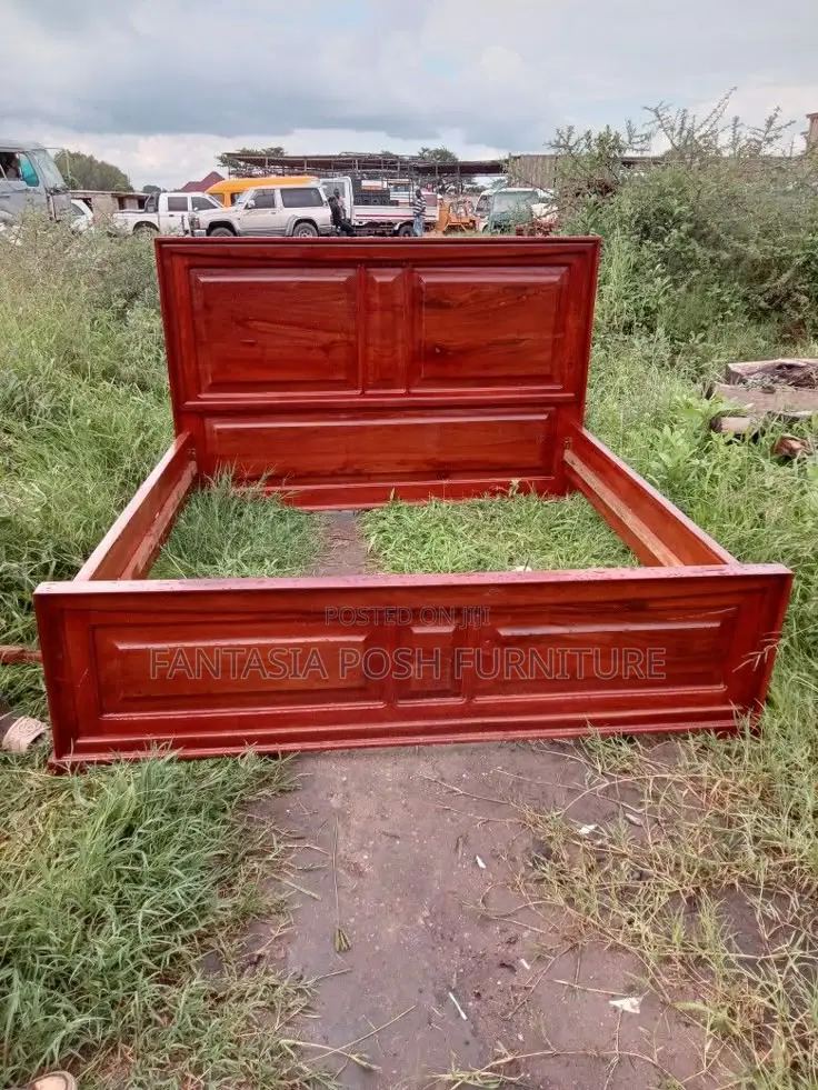Mahogany Panel Bed Frame