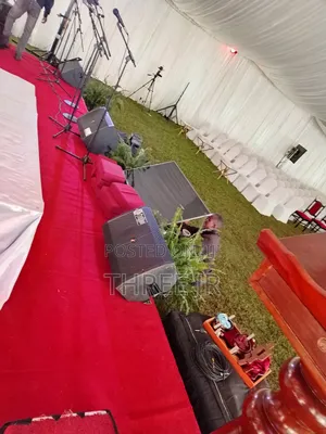 Big Sound System for Large Events in Big Outdoor Tents Hire