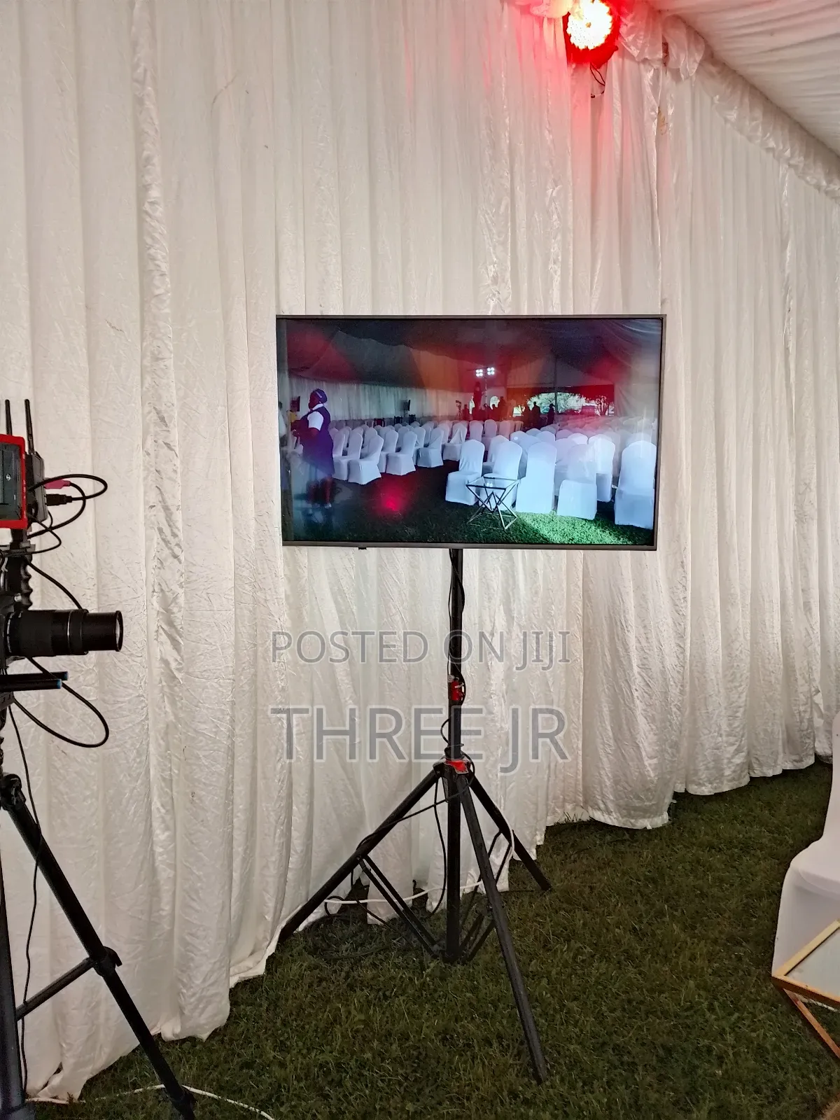 55inch Tv Screen Hire Set Up for Outdoor. High Quality