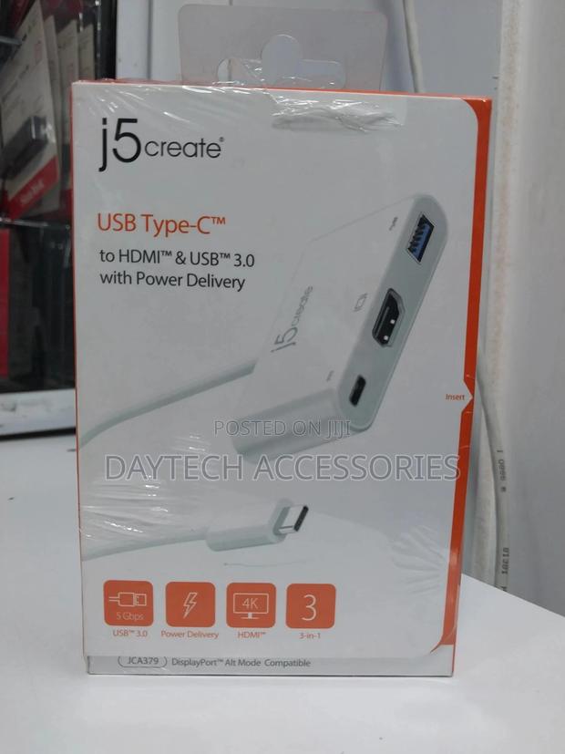 J5create Usb Type-C to Hdmi and Usb-a 3.0 With Pd 100w