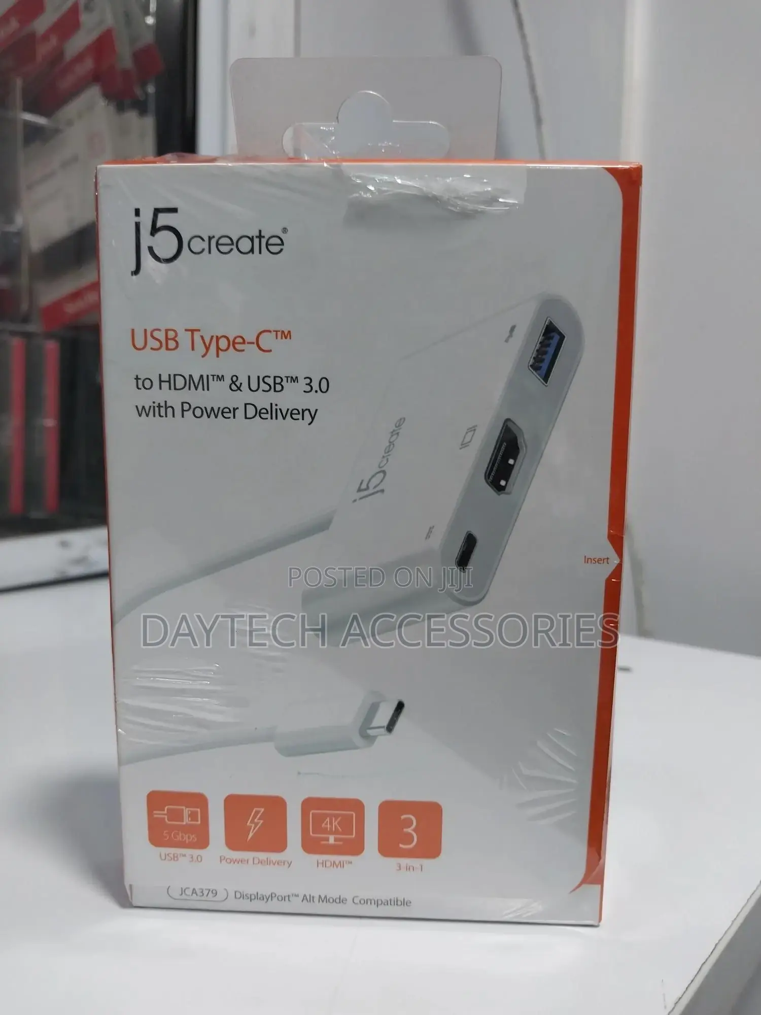J5create Usb Type-C to Hdmi and Usb-a 3.0 With Pd 100w