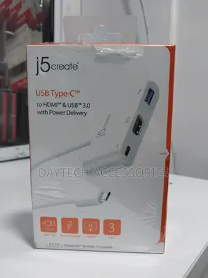 J5create Usb Type-C to Hdmi and Usb-a 3.0 With Pd 100w