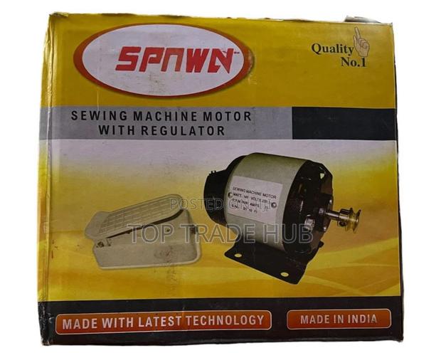 Heavy Duty Spawn Sewing Machine Motor With Regulator - main view