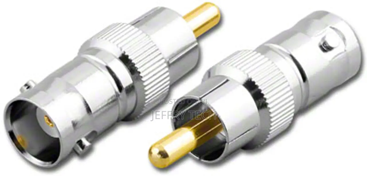 BNC-Female to Rca-Male Plug Coaxial Adapter