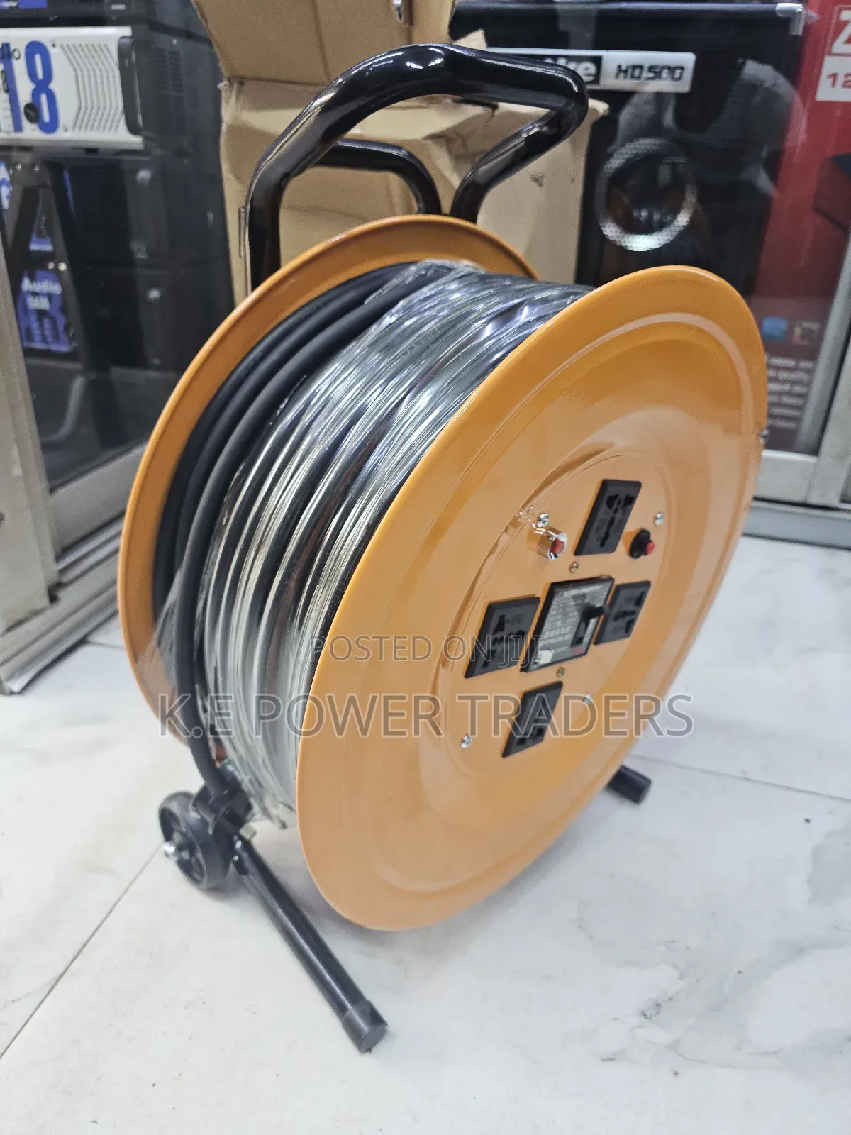 2.5mm 100m Extension Cable Reel
