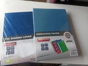 PVC Binding Cover and Emborsed Paper
