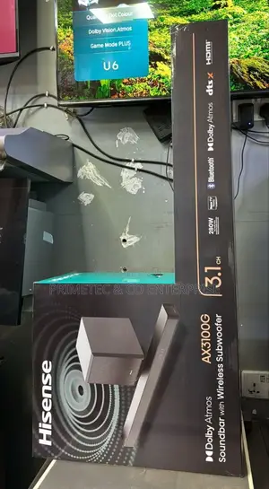 *Hisense Sound Bar Ax3100g (280watts)