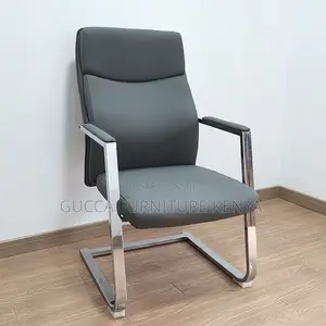 Office Chair:Highback Leather Backrest Office Ergonomic Seat