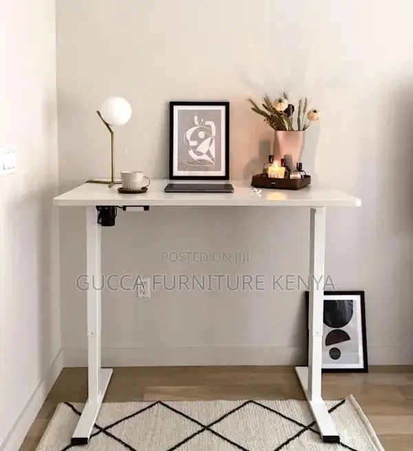 Office Desk:120cm Electric Motorized Work Office Desk