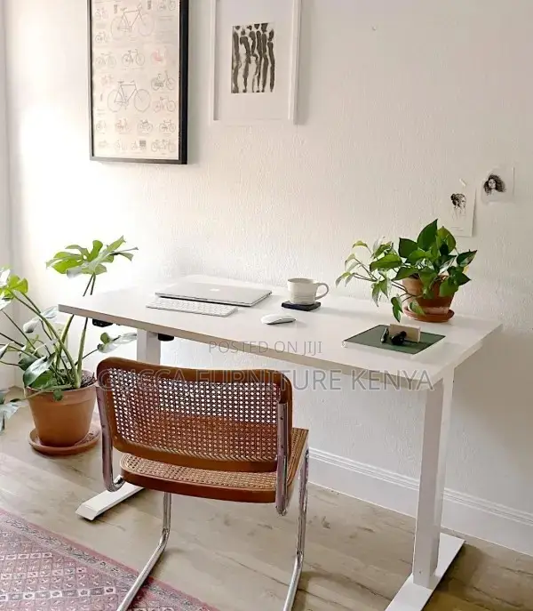 Office Desk:120cm Electric Motorized Work Office Desk