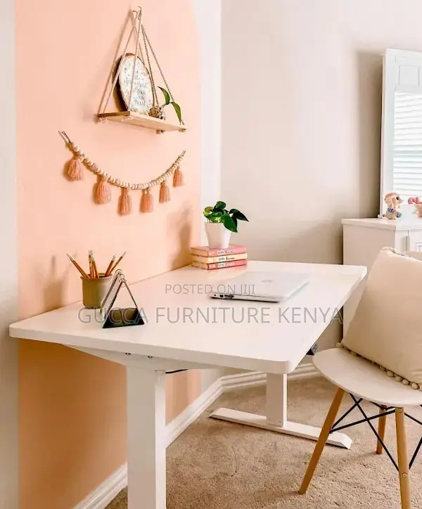 Office Desk:120cm Electric Motorized Work Office Desk