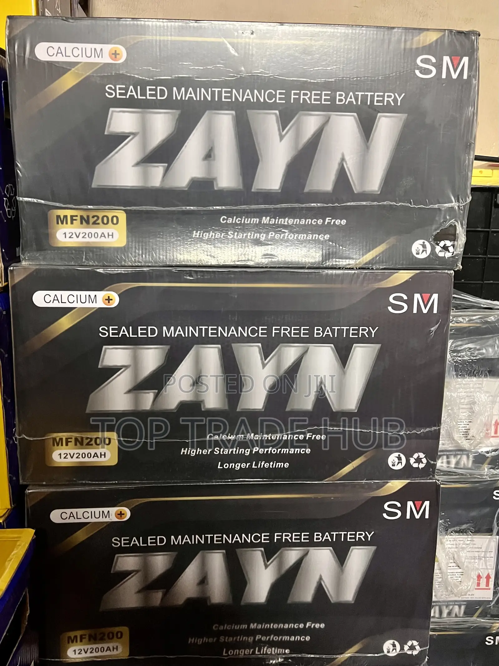 Zayn Calcium Maintenance Free Solar Battery 12v 200ah