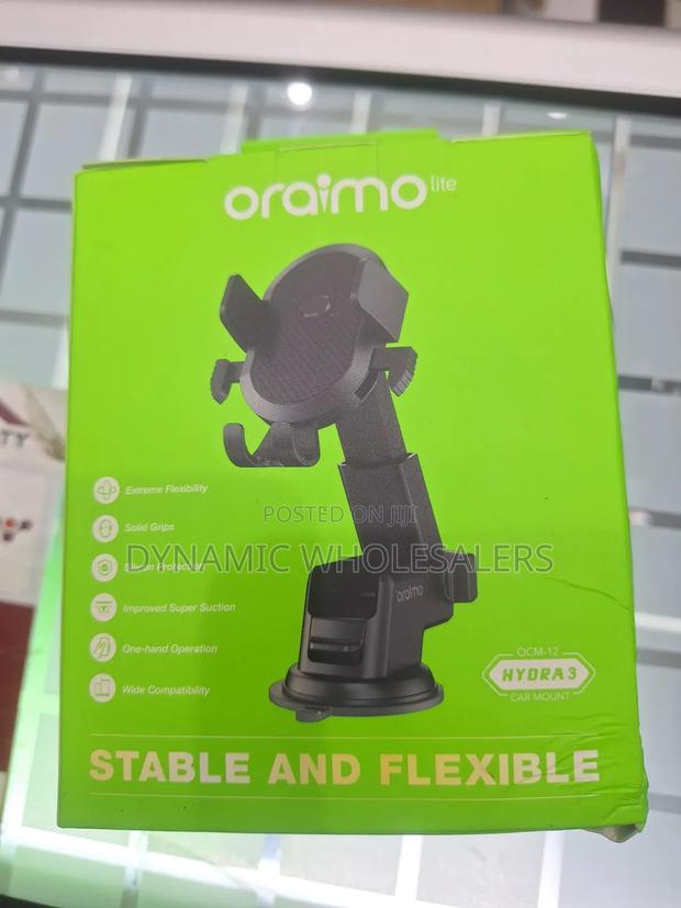 Oraimo Hydra 3 Ocm-12 Car Mount Stable and Flexible Phone Holder - thumbnail 2