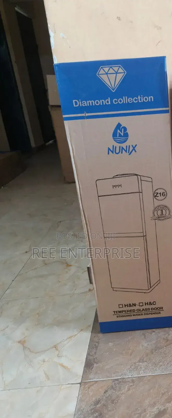 Z16c 3 Taps Hot, Normal and Cold Nunix Water Dispenser