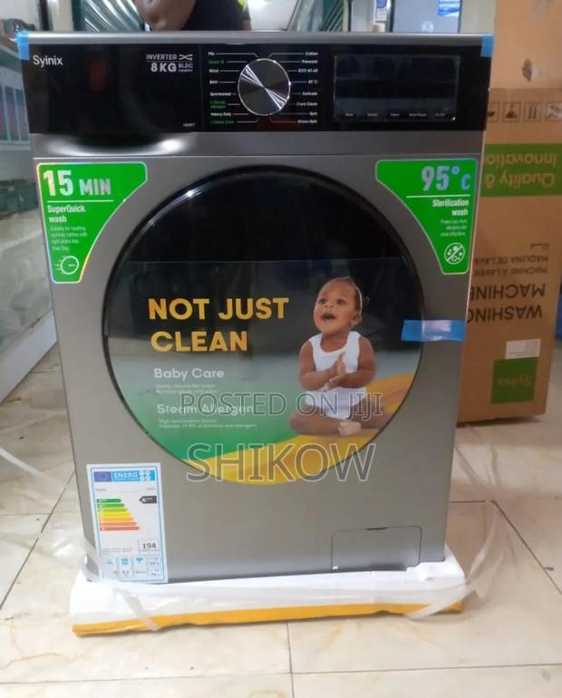 Syinix Front Load Washing Machine - main view