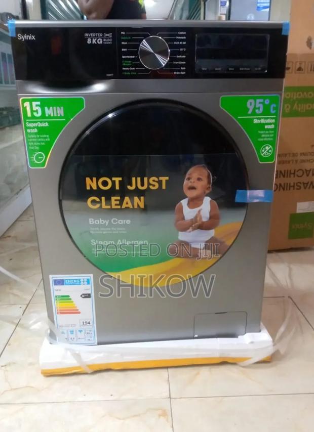 8kgs Washing Machine Front Load - main view