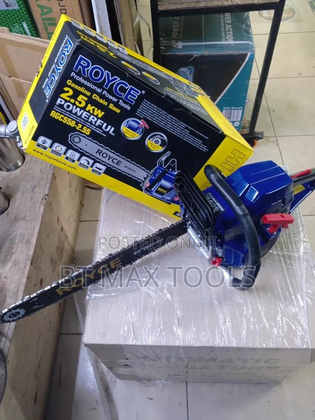 Gasoline Chain Saw - main view