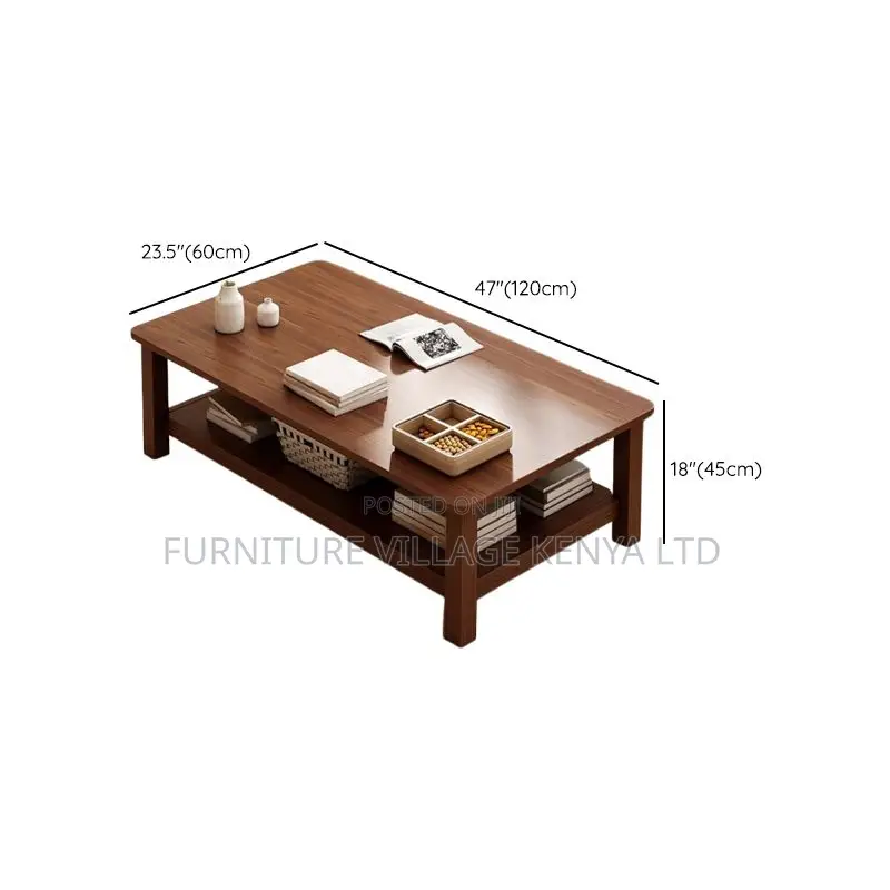 Office Table:Premium Wood Coffee Table for Executive Spaces