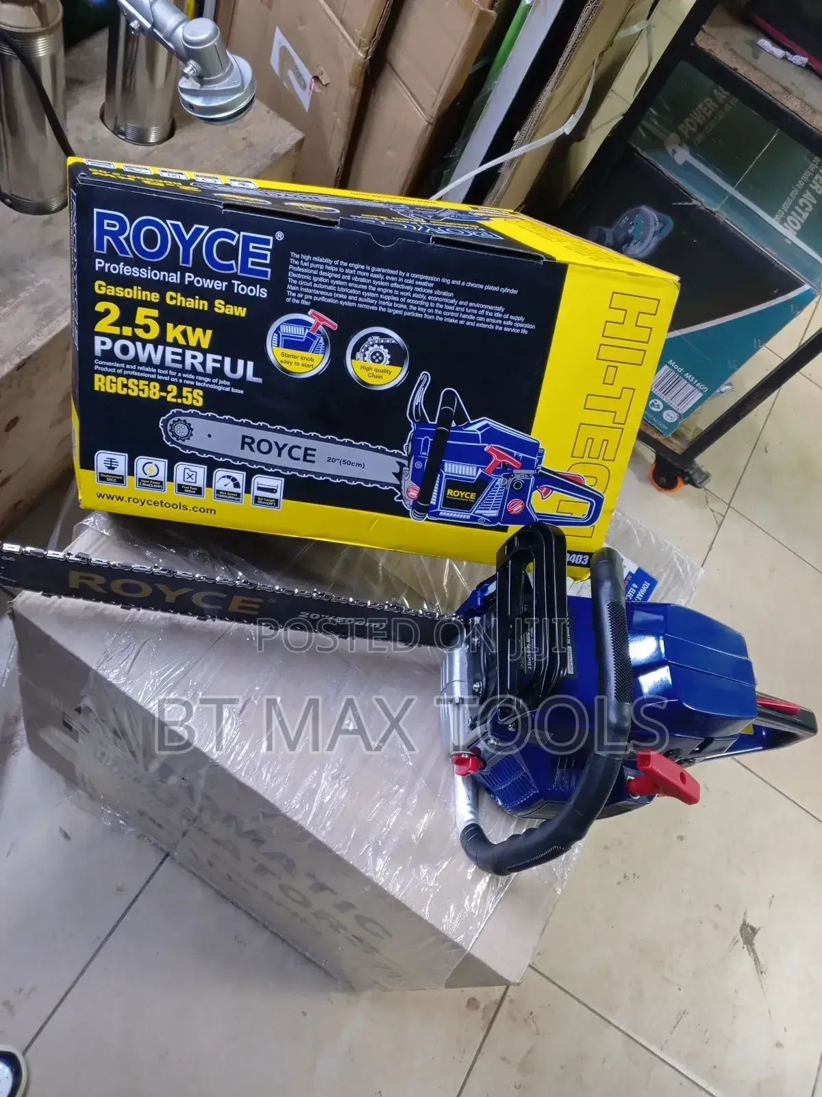 Chain Saw Royce Gasoline