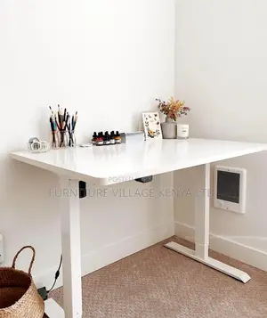 Office Desk: Electric Lift Office Desk (120cm Wide)