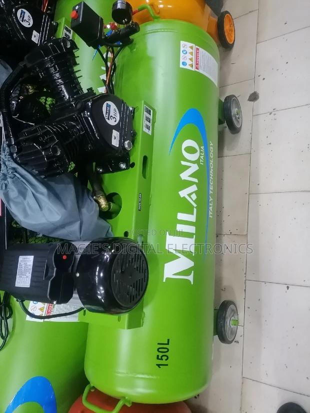 Top Efficient 150l Milano Air Compressor - main view
