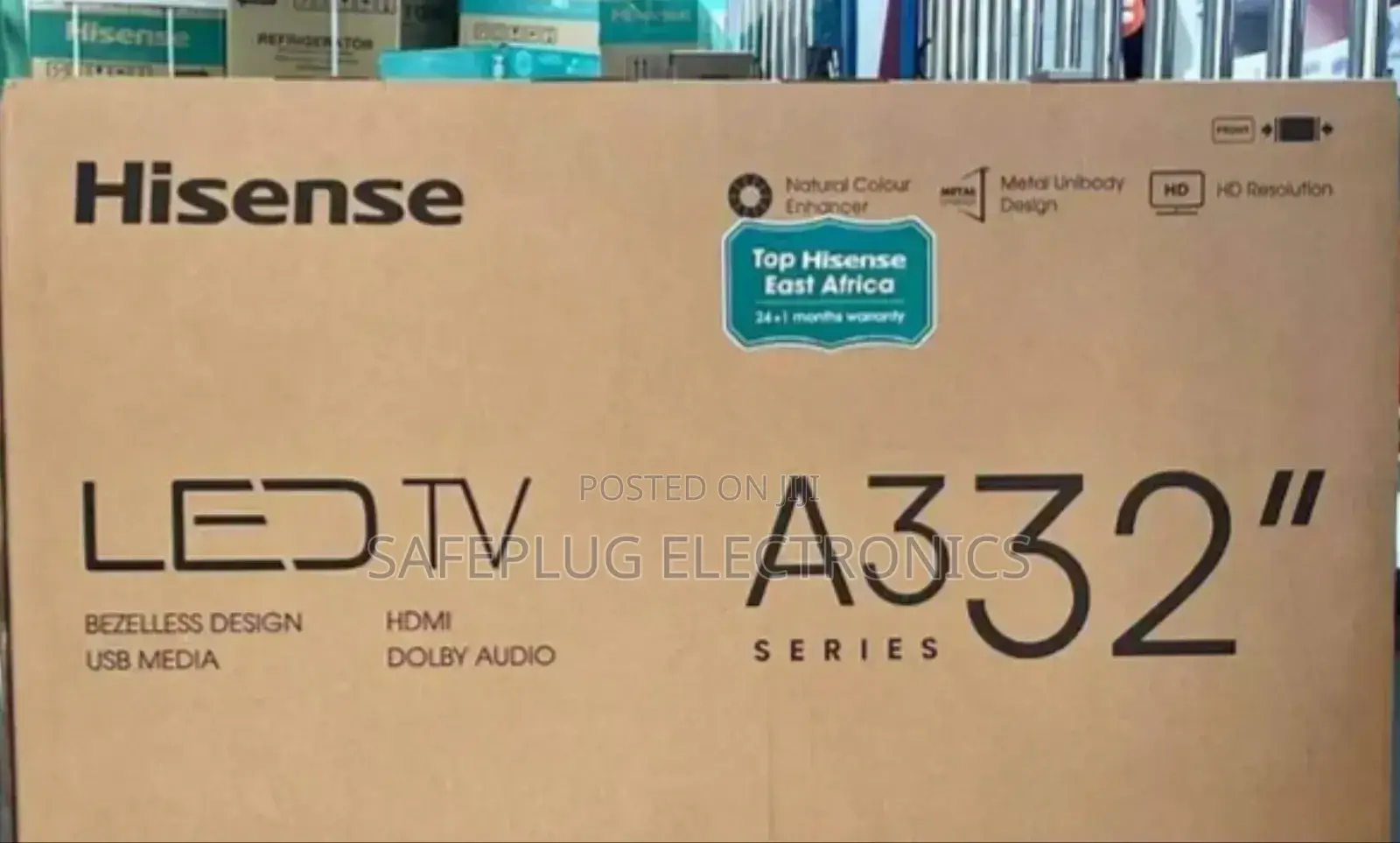 Tv Tv Hisense 32 Inch Digital Frameless Led Tv, Hdmi/ Usb