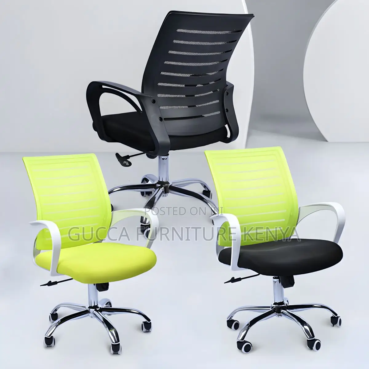 Office Chair:Strong Contemporary Office Chair Fixed Arms
