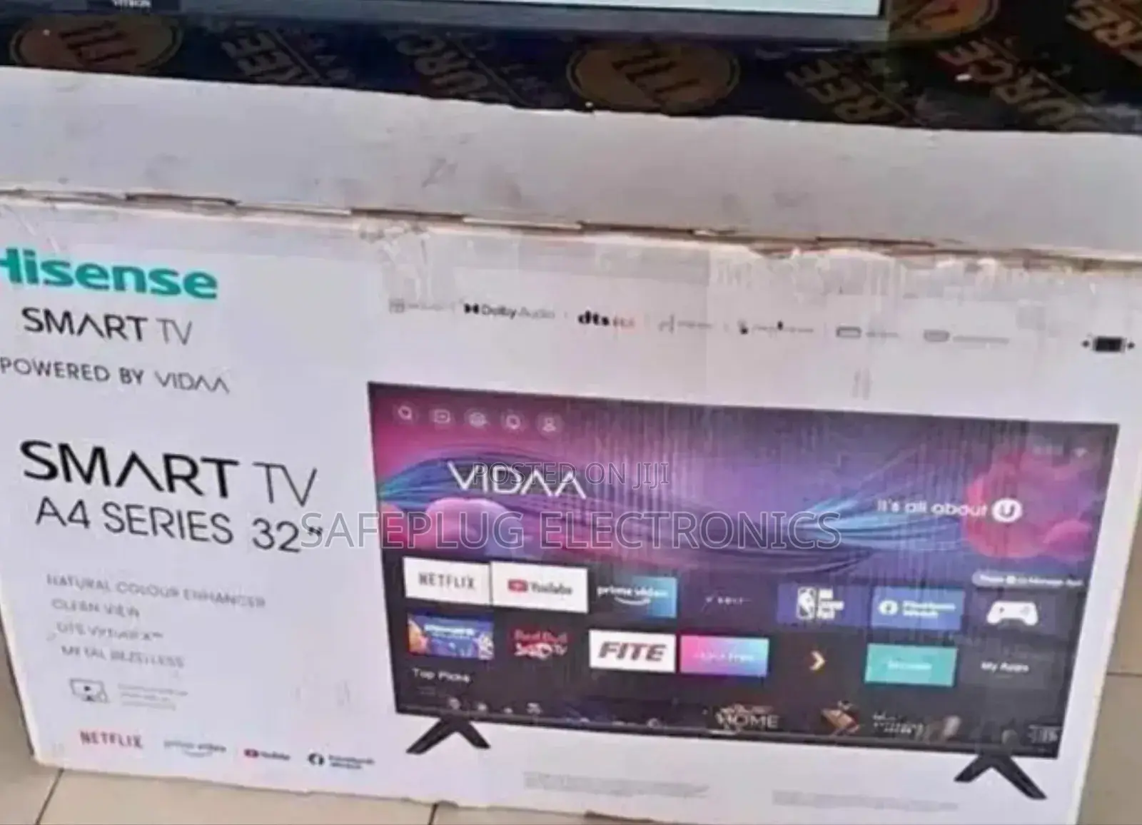 Television Hisense 32" Smart Android, Full Hd Display