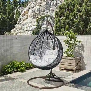 Home Chairs ; Outdoor Wicker Hammock Chair Swing