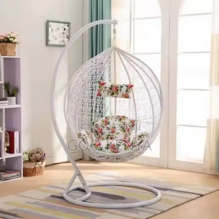 Home Chairs ; Outdoor Wicker Hammock Chair Swing