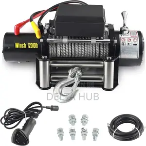 Heavy Duty Recovery Winch 12v