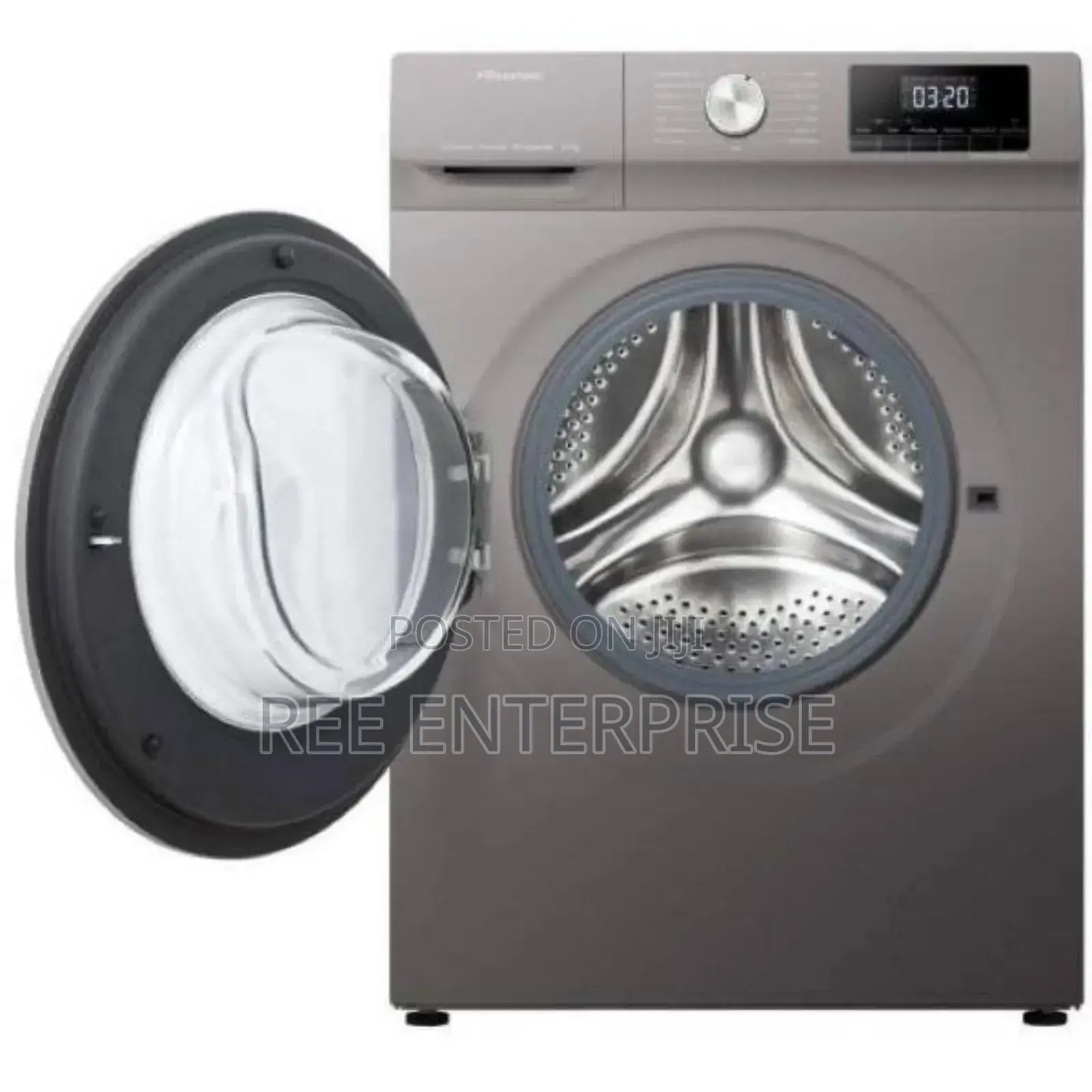 Front Load
 10kg Wash and Spin Hisense Machine