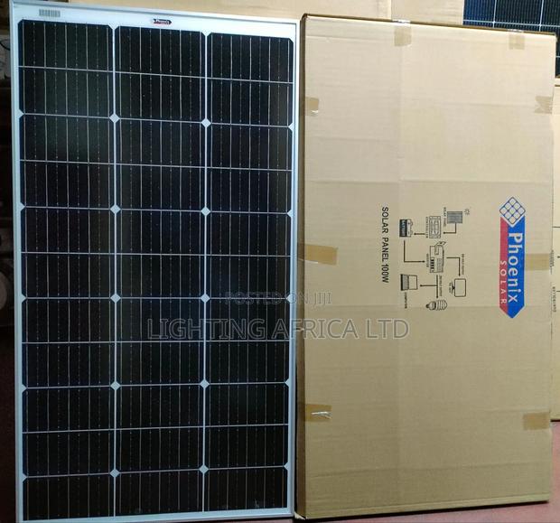 100w/12v Monocrystalline Solar - main view