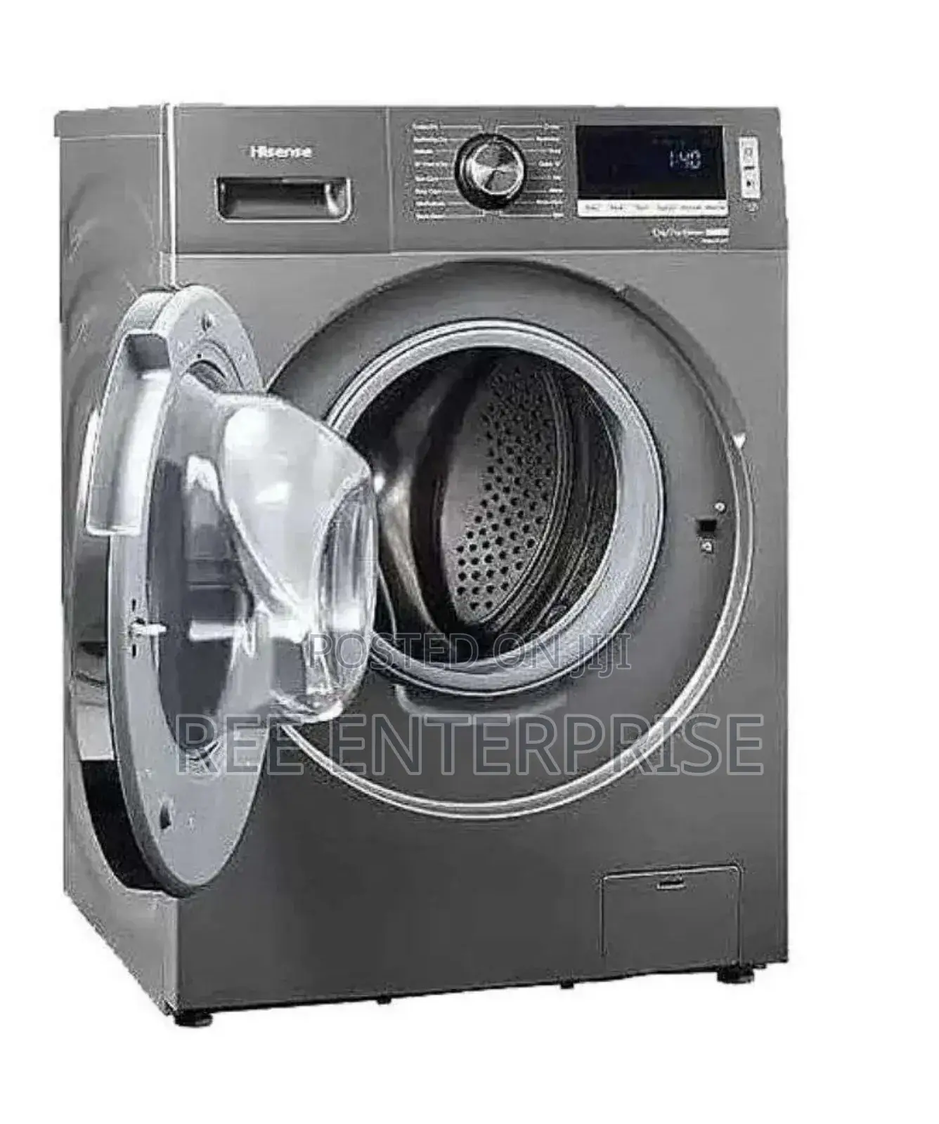 Executive Hisense Washing Machine Front Load 9kg Wash Spin