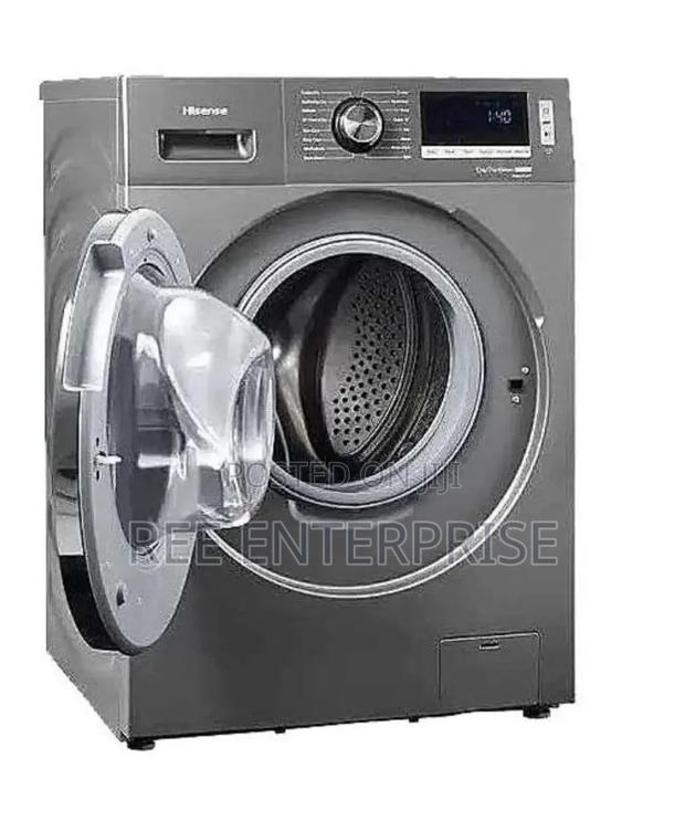 Executive Hisense Washing Machine Front Load 9kg Wash Spin - main view