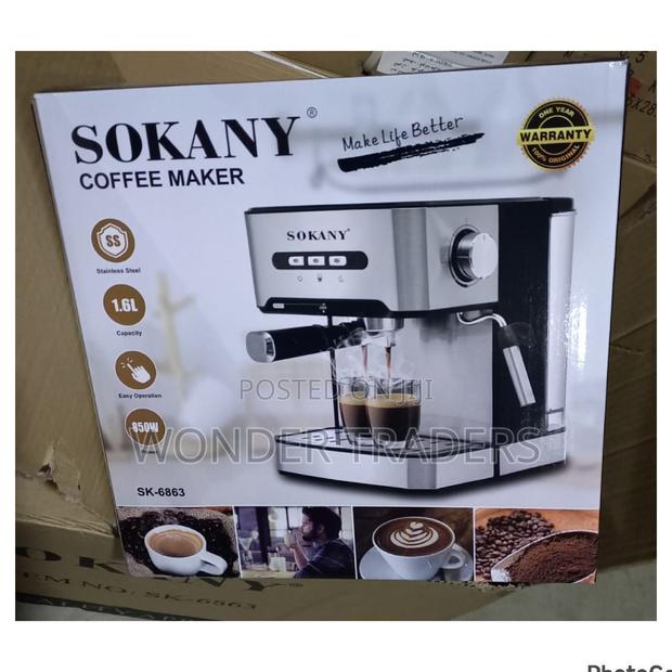 Expresso Coffee Machine Commercial - main view