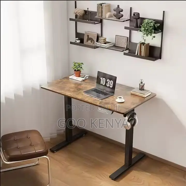 Office Desk ; Adjustable High Tech Executive Office Desk