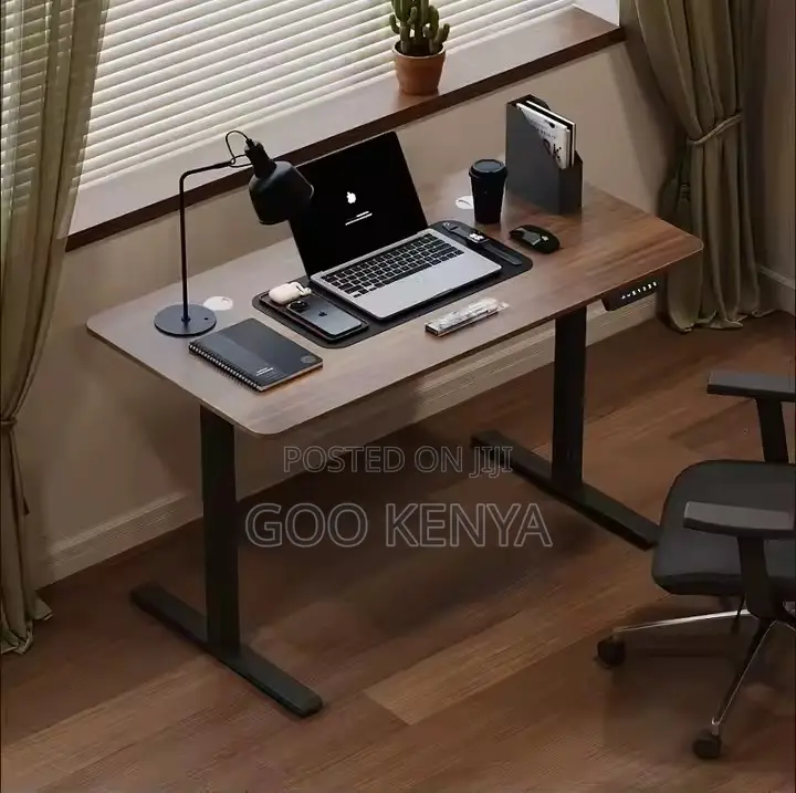 Office Desk ; Adjustable High Tech Executive Office Desk