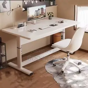 Office Desk ; Adjustable High Tech Executive Office Desk