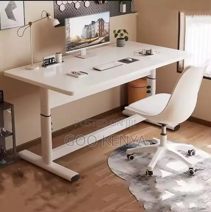 Office Desk ; Adjustable High Tech Executive Office Desk