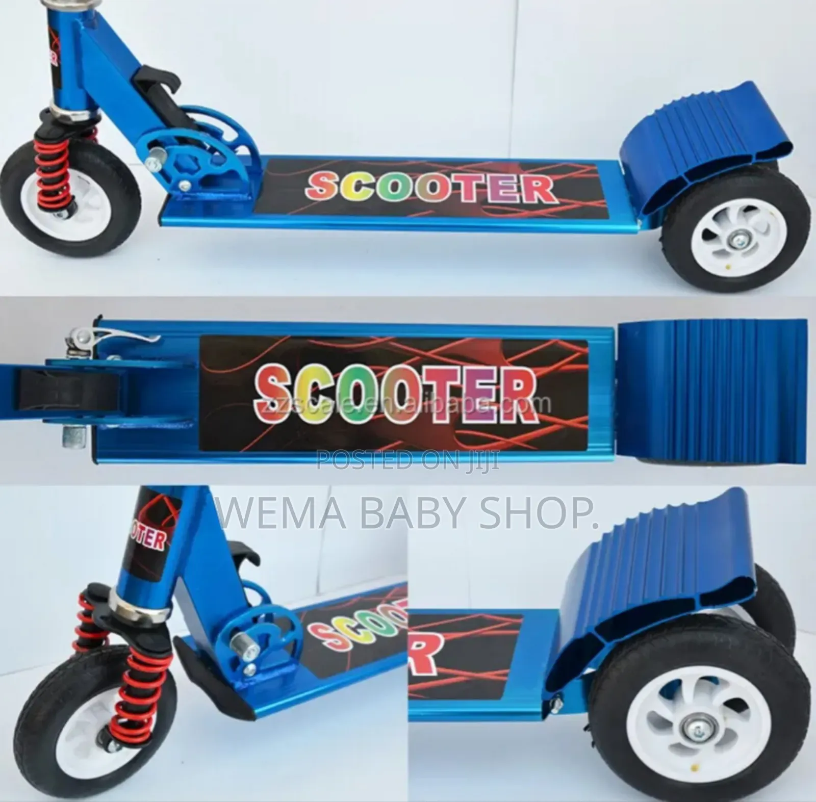 Adjustable Metallic Scooters For Kids And Teens