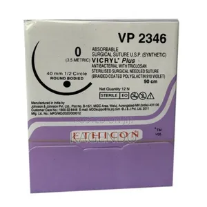 Vicrylil Suture Round Body