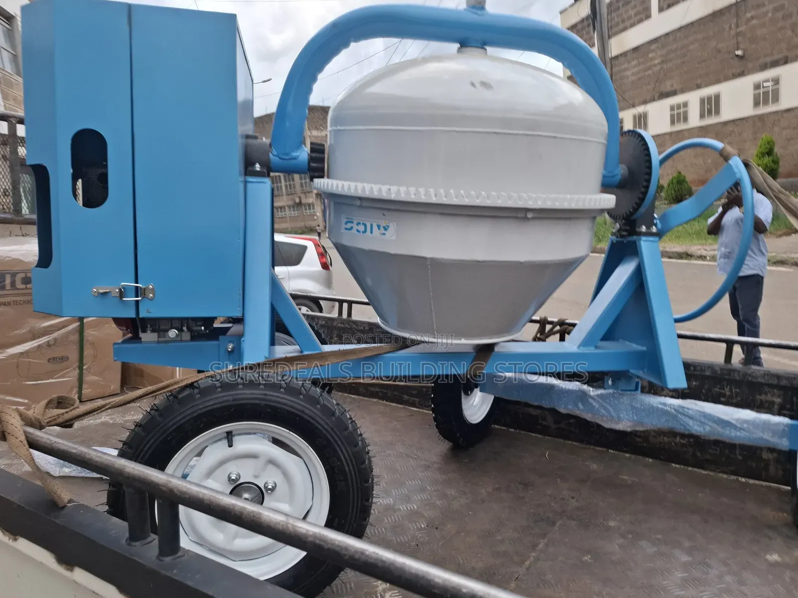 Aico Cement Concrete Mixer;7hp Diesel Engine-Brand New