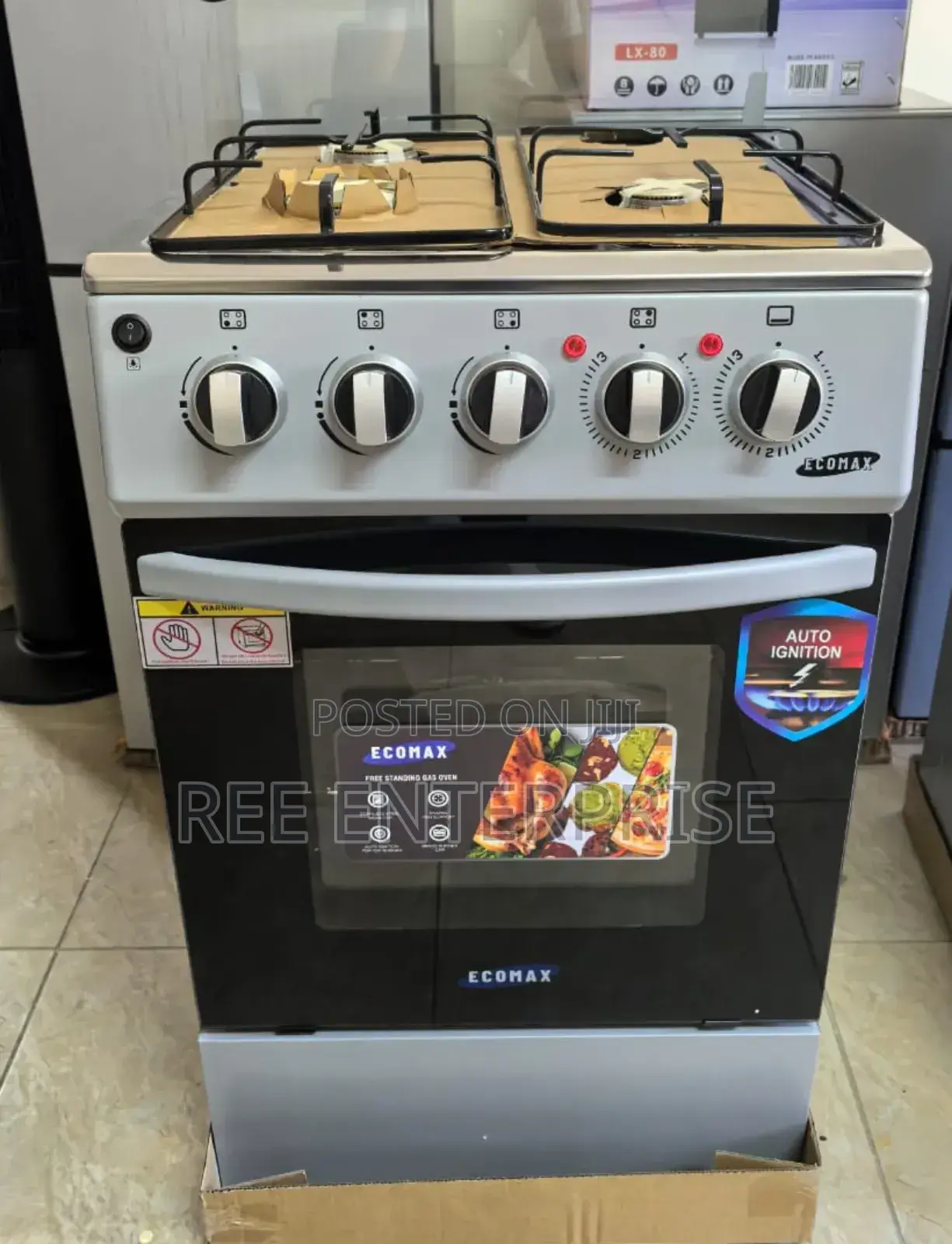 Executive 50*55 Ecomax Full Gas Standing Cooker