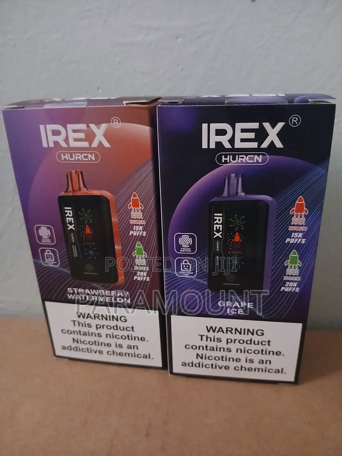 Irex Puffs Rechargeable Vape